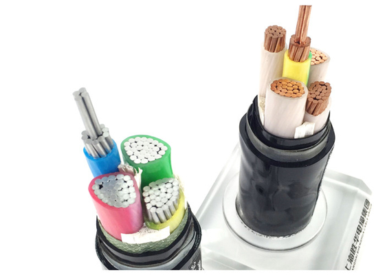 CHINA Isolierung PVC-Hüllen-untertägiges Niederspannungs-Kabel des CU-/ALleiter-STA gepanzerte Kabel-XLPE/PVC fournisseur