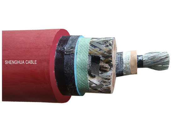 CHINA 1,9/3,3 KV Bergbau-Gummi umhülltes Kabel, aussortiertes Isolierungs-Kabel effektiven Parallelwiderstands fournisseur