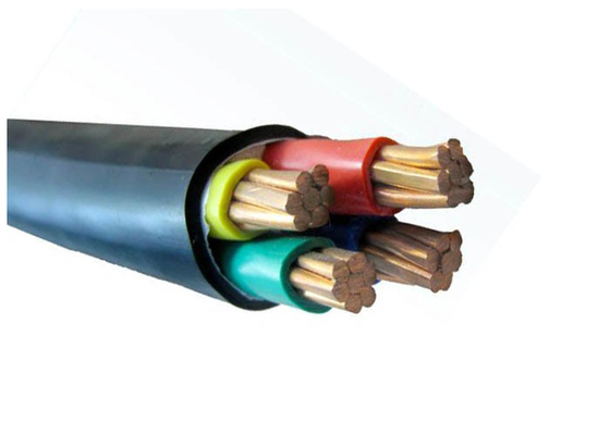 CHINA PVC CER Zertifikat-0.6/1kV isolierte Kern-kupferner Leiter-elektrische Leitung des Stromkabel-vier fournisseur