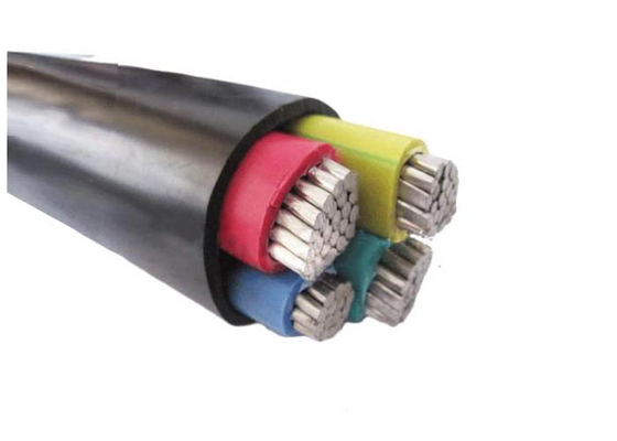 CHINA Drei und halbes Kern PVC isoliert verkabelt Aluminium-Leiter Unarmour Cable1000V fournisseur
