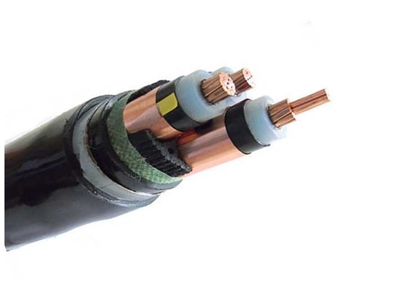 CHINA Kern-gepanzertes elektrisches Kabel-Stahlband-gepanzertes Kupfer Millivolt-Kabel der Hochspannungs-drei fournisseur