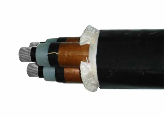 CHINA Isolierte Unarmoured Kern 300mm2 XLPE AL/XLPE/PVC elektrischen Kabel-12/20KV 3 Stromkabel-elektrische Leitung fournisseur