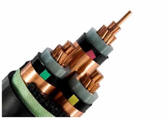 CHINA CU N2XSRY 12/20KV3 X300SQMM/CTS/PVC XLPE isolierte Kabel-Hochspannung fournisseur