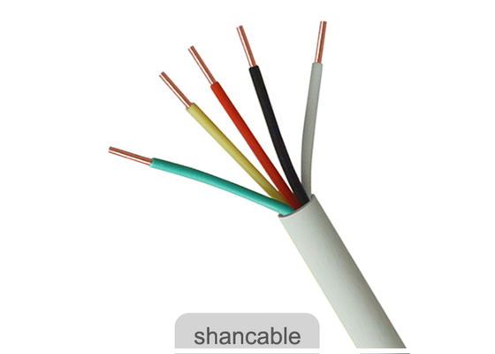 CHINA Mehradriger PVC-Isolierungs-elektrisches Kabel-Draht-weiße Jacken-Farbe für Electric Power fournisseur
