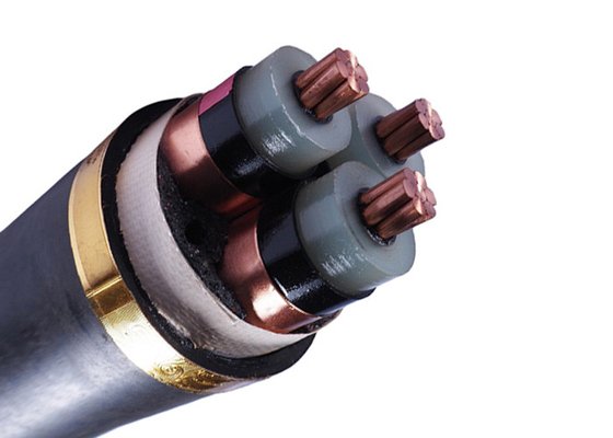 CHINA 6.35/11kV 3 Kern N2XSY Kreisleiter elektrischen Kabels PVCs Xlpe fournisseur