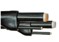 Vorfabrizierte Niederlassungs-einkerniges Kabel Kabel Listrik Bercabang mit natürlicher schwarzer Jacke fournisseur