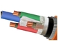 Feuerbeständiges gepanzertes elektrisches Kabel XLPE/PVC 4core LV isolierte Kupferkern-Stahldraht-gepanzertes Kabel fournisseur
