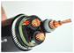 Drei-Kern XLPE-isolierte kupfernes Kabel 33kV des Stahldraht-gepanzertes elektrisches Kabel-300mm2 XLPE fournisseur