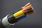 Schwarzes PVC umhüllte gepanzerte elektrische gepanzerte Stromkabeln des Kabel-600/1000V fournisseur