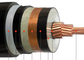 Kupfernes CU XLPE isolierte Kabel-Edelstahl-Band-Rüstung Millivolts gepanzerte eine Phasen-Hochspannungs-Stromkabel fournisseur