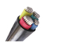 Drei und halbes Kern PVC isoliert verkabelt Aluminium-Leiter Unarmour Cable1000V fournisseur