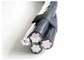 Elektrische Isolierantenne ABCs 1KV rollte Kabel ohne Straßenbeleuchtung zusammen fournisseur