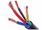 PVC umhüllter elektrisches Kabel-Draht mit flexiblem kupfernem Kern-Flexkabel des Leiter-4 fournisseur