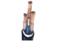 Niedriger Rauch N2XH IEC60332-3 XLPE null Halogen-freies Stromkabel 4x10MM2 fournisseur
