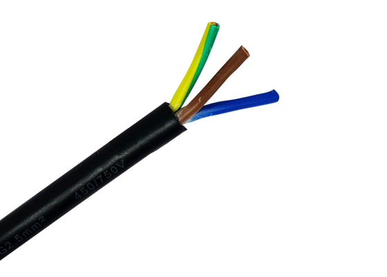 CHINA PVC-Art ST5-Hüllen-elektrisches Kabel-Draht-Kupferkern 500v fournisseur