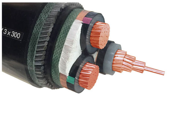 CHINA Shenghua-Kabel Kupferleiter XLPE PVC Isolierstahldraht Panzerkabel Schwarzes PVC-Schicht LV-Kabel fournisseur