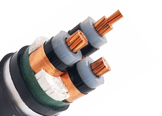 CHINA Shanghai Shenghua Kabel professionelle SQMM Stahlband gepanzerte Kabel 3 Kern individuell YJLV22 3x300 fournisseur