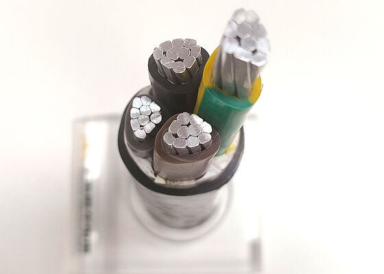 CHINA N2XY 4x95mm2 sauerstofffreies Kupfer PVC-isolierte Mehrleiter-Stromkabel für Kraftwerke 0,6/1kV Anbieter