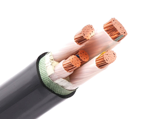 PVC-Gehäuse XLPE Isoliertes MV-Stromkabel 3 Kern für den Bau Shenghua fournisseur