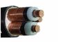 3 Kern Xlpe isolierte PVC umhülltes Kabel mit kupfernem Band-Schirm-Mittelspannungs-Stromkabel fournisseur