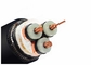 6 / Kern angeschwemmtes kupfernes gepanzertes elektrisches Kabel des Stahldraht-10KV 3/Stromkabel fournisseur