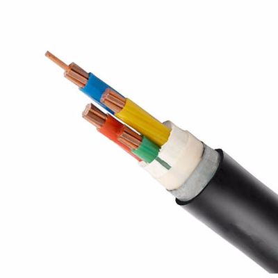 Temperatur XLPE Isolierter Stromkabel Kupferleiter 0,6/1kV 90.C Schwarze PVC-Jackette fournisseur