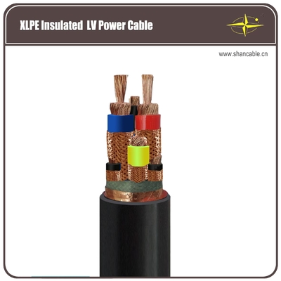 0.6kv Fünfkern XLPE isoliertes Kabel für industrielle Anwendungen fournisseur