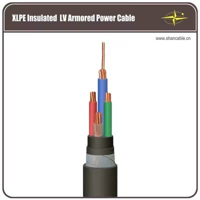 Mehradrige 300-V-ummantelte Stahldraht-gepanzerte PVC-isolierte Kabel, gewickelt für den unterirdischen Einsatz fournisseur