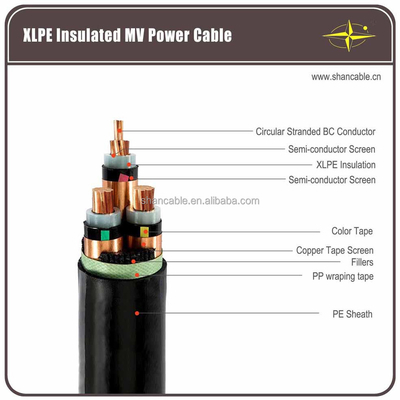 VDE-Standard PVC-isolierte Kabel in schwarz für elektrische Haushaltsanlagen fournisseur
