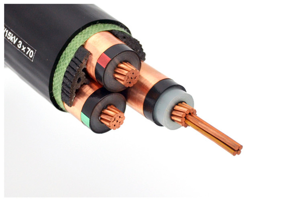 Shanghai Shenghua Kabel Mittelspannungs-Kupfer- oder Aluminiumleiter XLPE-isoliertes Stromkabel Prägekennzeichnung fournisseur