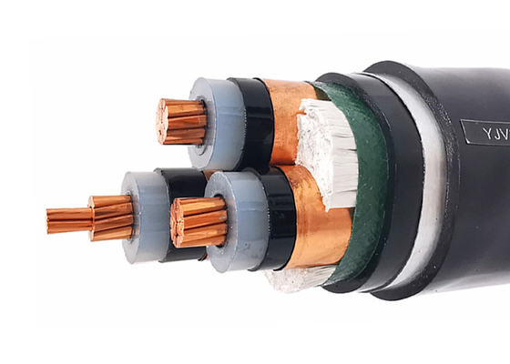 Shanghai Shenghua Einadriges, armiertes Elektrokabel 1kV Kupferleiter PVC-isoliertes, Edelstahlband-armiertes Kabel fournisseur