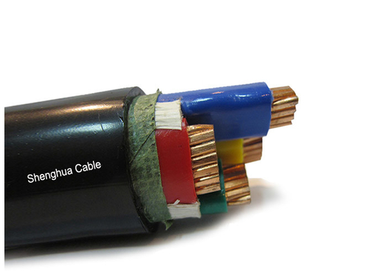 Shanghai Shenghua Fünf-Kern-PVC isoliert und geschlossen 0,6 / 1 kV ungepanzertes Aluminiumleitkabel fournisseur