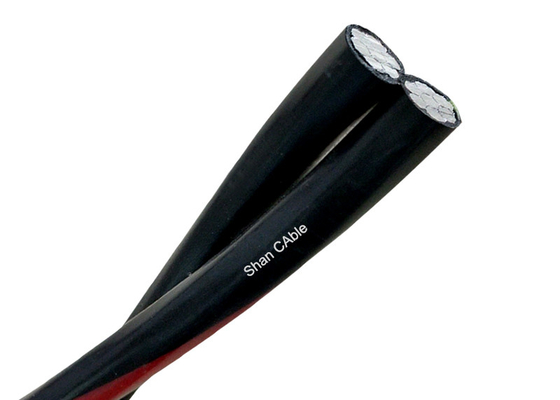 Shanghai Shenghua Kabel, XLPE/PVC-isoliertes Freileitungsbündelkabel, Triplex-Hausanschlusskabel fournisseur