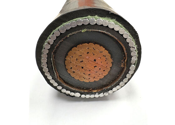 High-Voltage 35kV 3x400mm² Aluminum Electrical Cable with XLPE Insulation and Steel Armour fournisseur