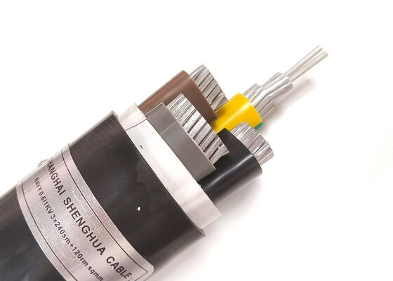 CYKY 5x10mm2 Sauerstofffreies Kupfer PVC-isolierte Erdkabel für Außenbereich 0,6/1kV Anbieter