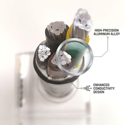 LSZH Kabel mit PVC-Isolierung, geringe Rauchentwicklung, keine Halogene, 0,6/1kV, 4-adrig, 4x50mm2, Brandschutz Anbieter