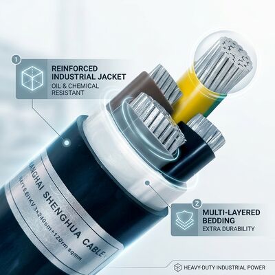 Ölbeständiges chemikalienbeständiges PVC-isoliertes Kabel 450/750V 3-adrig für industrielle Anwendungen Anbieter