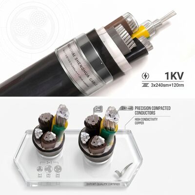 Factory Direct PVC Insulated Power Cable 0.6/1kV 4x70mm2 Copper Export Grade Anbieter