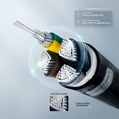 Free Sample PVC Insulated Power Cable 0.6/1kV 3x10mm2 Copper Fast Delivery Anbieter