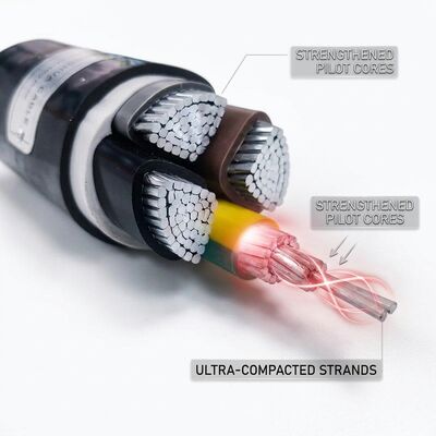 NYY 1x120mm2 PVC Insulated Single Core Cable 90C Power Station 0.6/1kV IEC60502 Anbieter