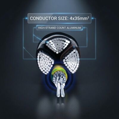 N2XCH 4x25mm2 LSZH PVC Insulated Cable Low Smoke Zero Halogen 0.6/1kV IEC60502 Anbieter