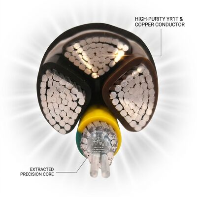 LSZH 7x1.5mm2 PVC Insulated Control Cable Halogen Free Subway 450/750V IEC60228 Anbieter