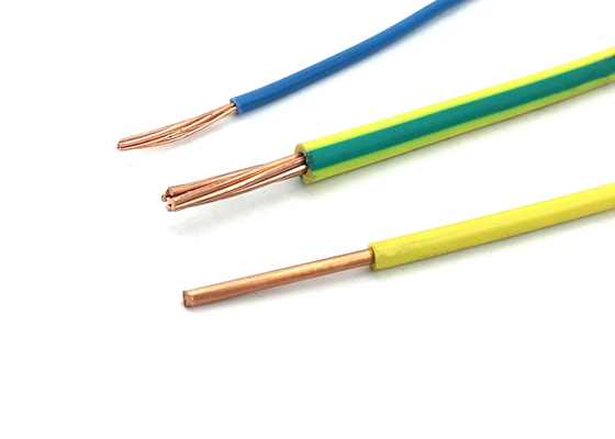 Shanghai Shenghua PVC-Typ ST5 PVC-Kappe Elektrizitätskabel Draht Kupferkern Erddraht 500v fournisseur