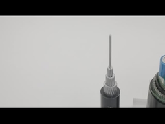 Umhüllte gepanzertes kupfernes 100m PVC Länge AWA SWA verseiltes Kabel